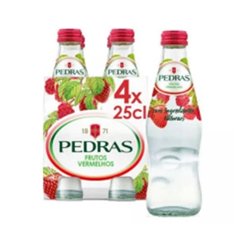 EAU PEDRAS FRUITS ROUGES 4X25CL